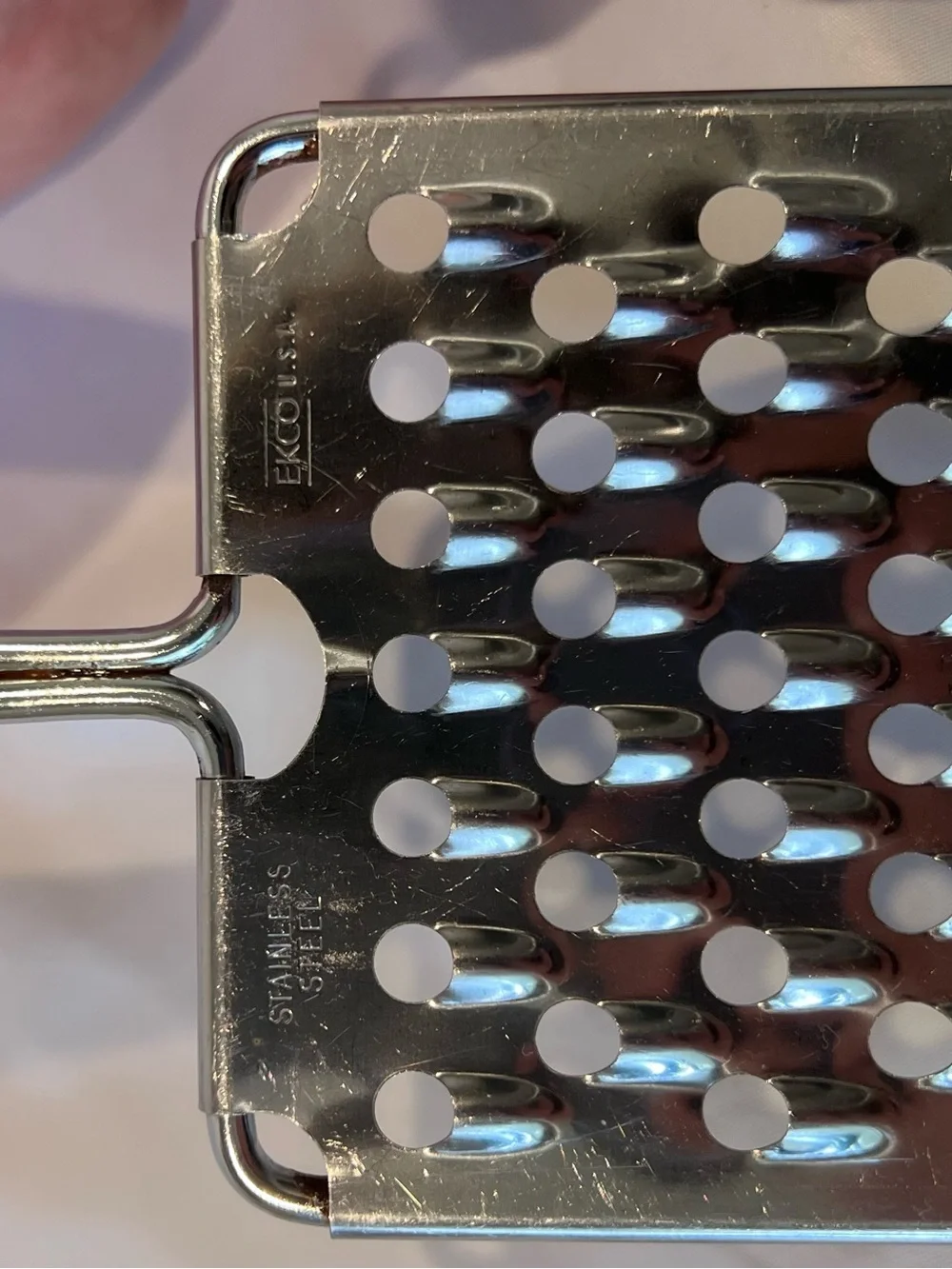 Vintage EKCO Stainless Steel Hand Grater